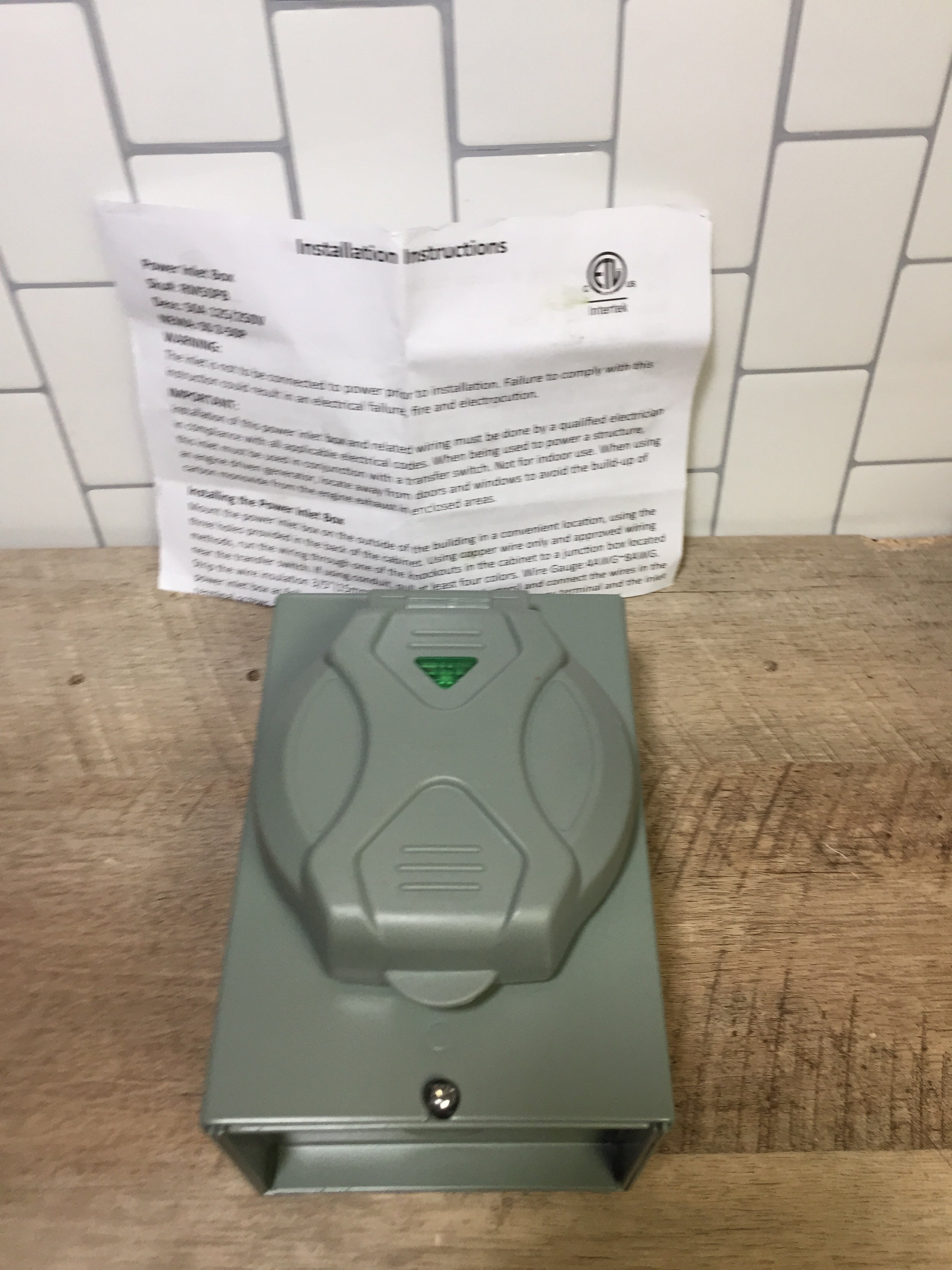 50Amp Generator Power Inlet Box (50A RM50PB) 50A 125/250V | SS 2-50P (7328720945390)